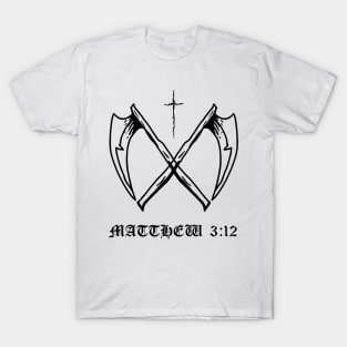 Gothic Bible Verse Christian Metal Hardcore Punk T-Shirt